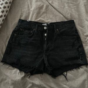 Agolde Parker Short in Black